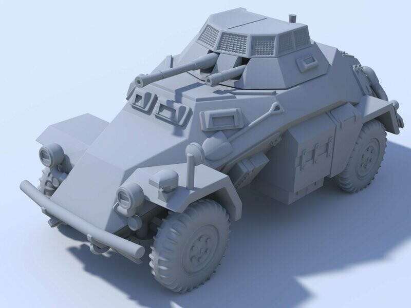 SdKfz. 222 - 1/56 Scale