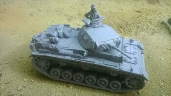 1/56 scale Mark 3 German tank series 