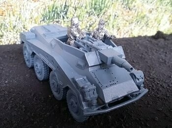 SdKfz. 234/3 - 1/56 Scale