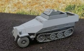 251/21 Drilling Ausf D - 1/56 Scale