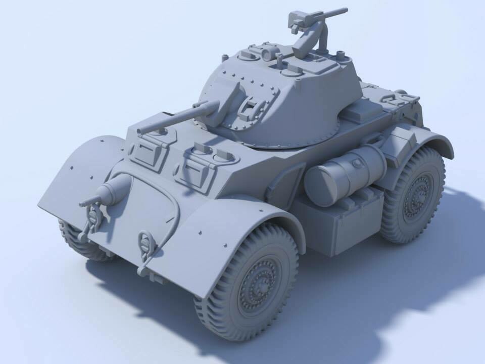 Staghound MK II - 1/56 Scale