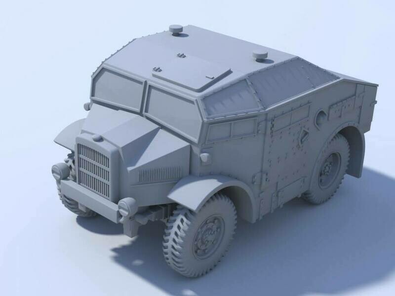 Morris C8 Quad MK I - 1/56 Scale