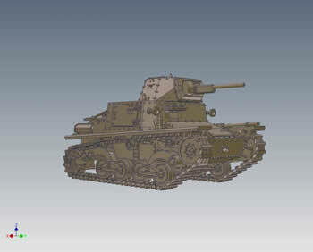 Fiat L6/40 - 1/56 Scale