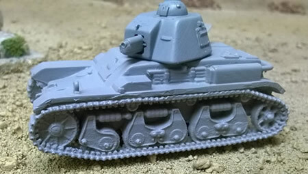 R35 Light Tank - 1/56 Scale