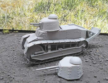 Renault FT17 - 1/56 Scale