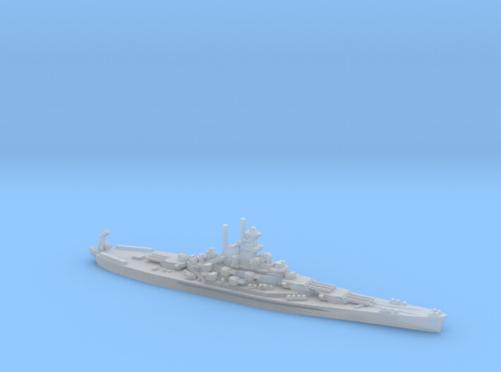 USS Indiana - Battleship - 1:1800