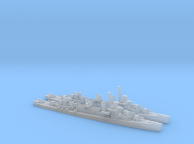 US Fletcher (V1) - Destroyer - 1:1800