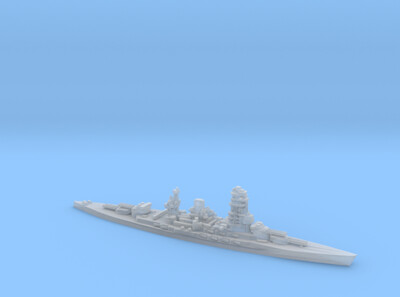 Japanese Nagato - Battleship - 1:1800
