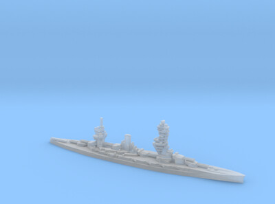 Japanese Fuso - Battleship - 1:1800