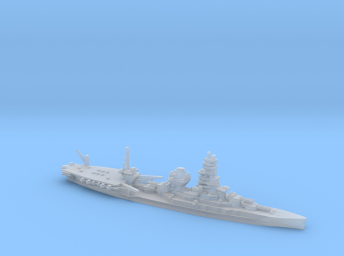 Japanese Ise - Hybrid Battleship - 1:2400