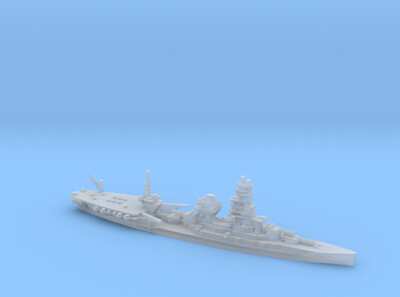 Japanese Ise - Hybrid Battleship - 1:1800