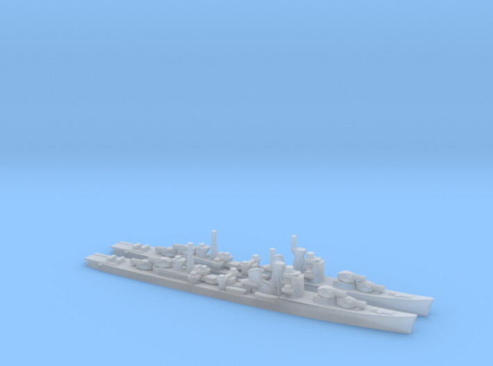 Japanese Akizuki - Destroyer - 1:2400