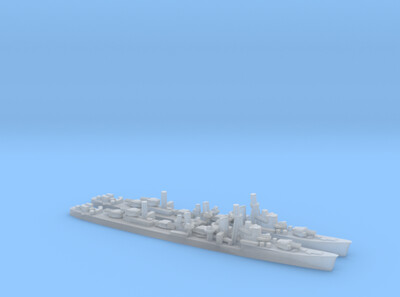 Japanese Yugumo - Destroyer - 1:1800