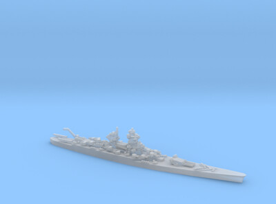 French Jean Bart (Hypothetical) - Battleship - 1:1800