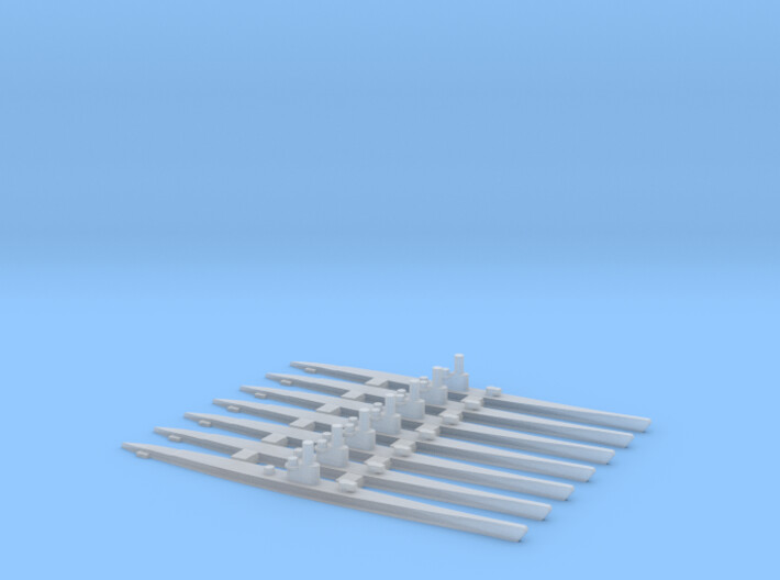 German Type IXD - Submarine - 1:1800