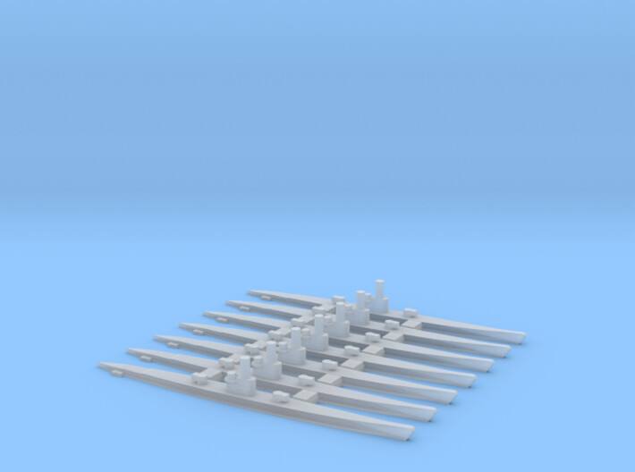 German Type IXA/B - Submarine - 1:2400