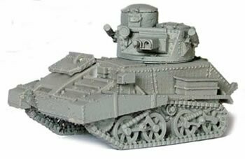 Vickers Light Tank VB with skirts  - 1/48 Scale
