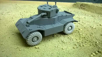 AEC Armoured Car MK III  - 1/48 Scale