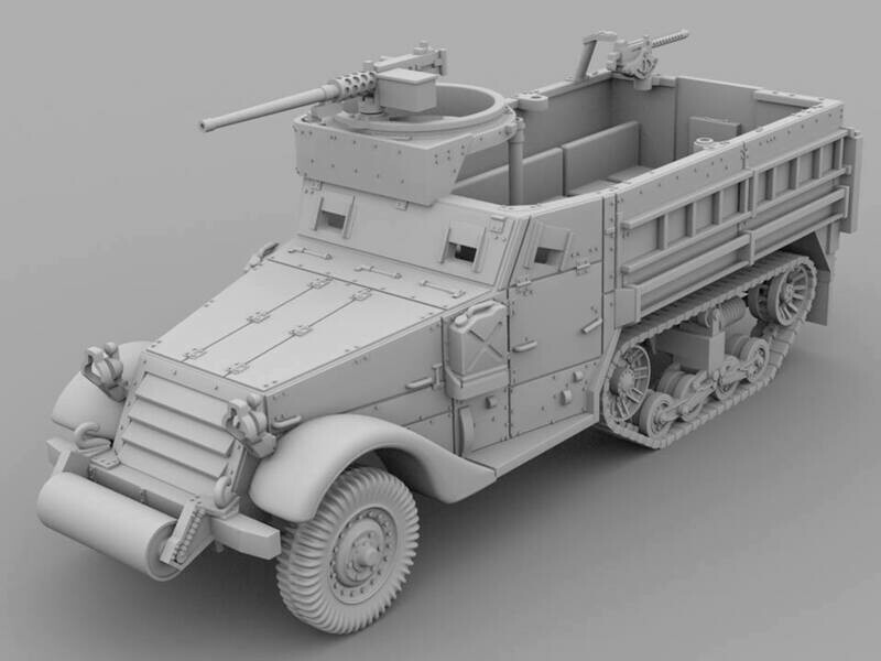 M3A1 Halftrack  - 1/48 Scale
