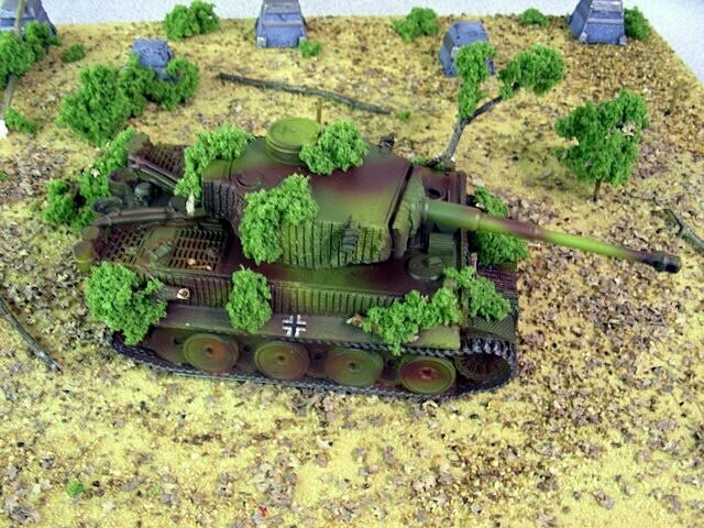 Tiger I Early Zimmerit - 1/48 Scale