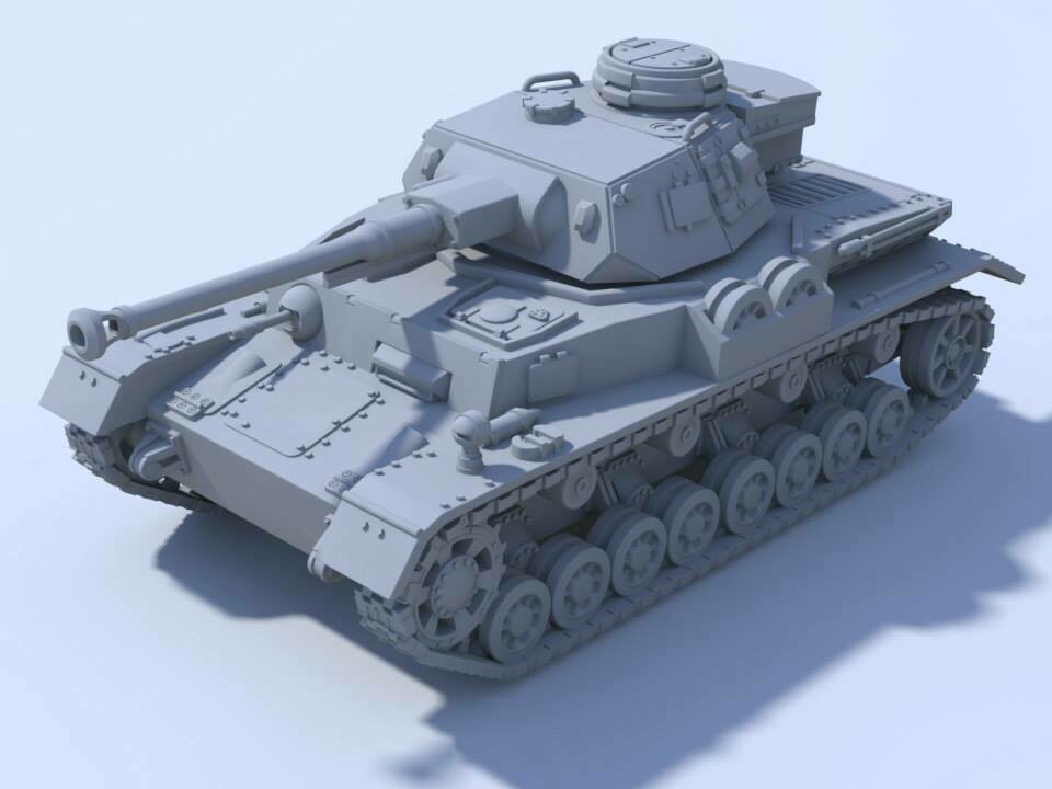 Panzer IV Ausf F2  - 1/48 Scale