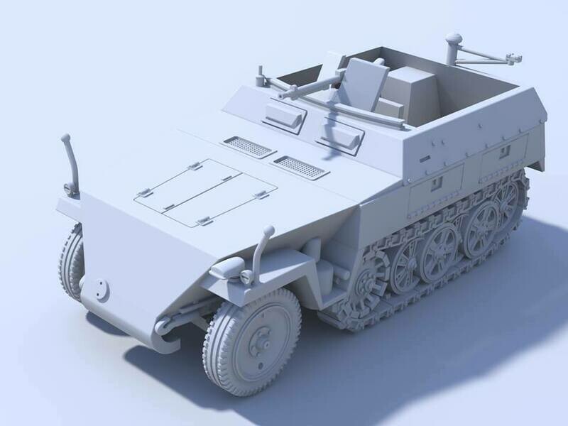 Neu 250/1 Halftrack  - 1/48 Scale