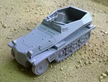 250/1 Alte Halftrack  - 1/48 Scale