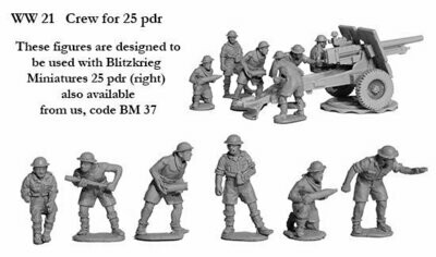 (PM) WW21 - British 25 Pounder Crew