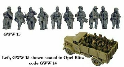 (PM) GWW15 - German Seated Infantry Section