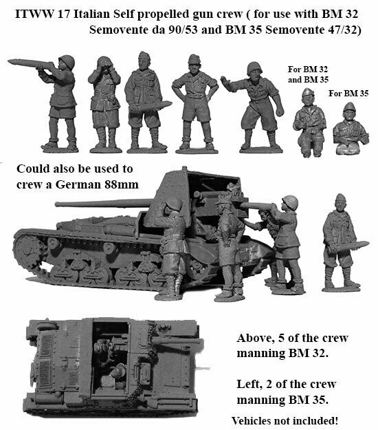 (PM) ITWW17 - Italian Self Propelled Gun Crew