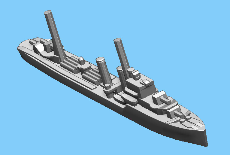 British E Class 1939 - Destroyer - 1:1800