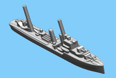 British E Class 1940 - Destroyer - 1:1800