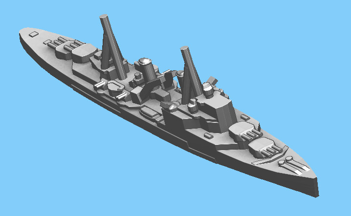 British Southampton 1940 - Cruiser - 1:1800