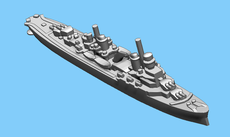 Italian Capitani Romani - Cruiser - 1:1800