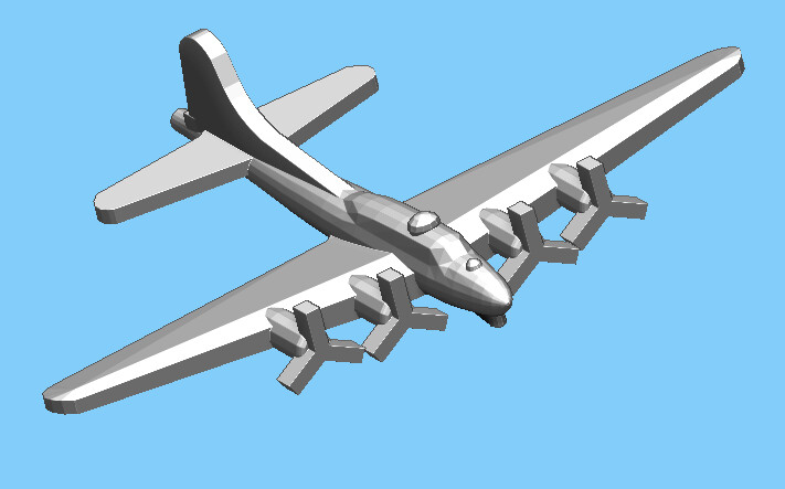 US B17 - Patrol Bomber - 1:1800