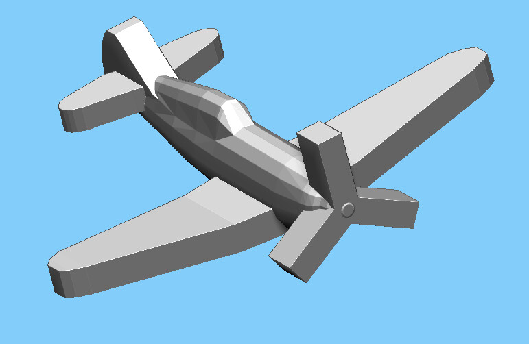 French D520 - Fighter - 1:900