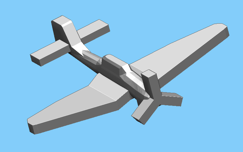 German Stuka - Dive Bomber - 1:900