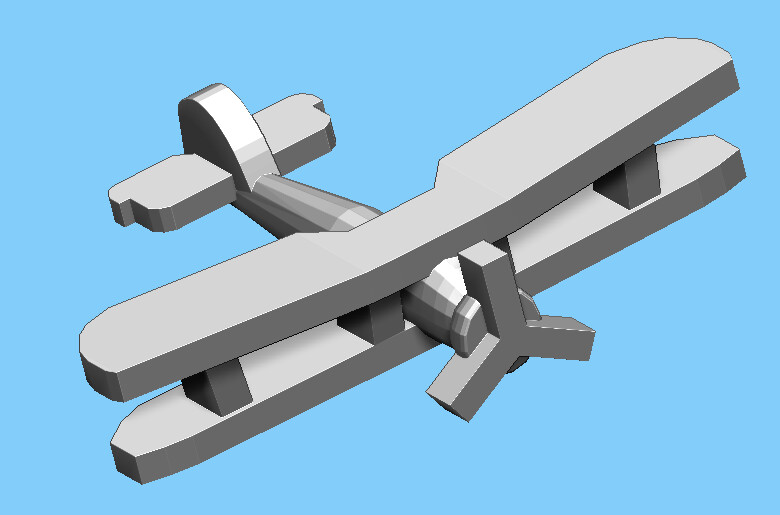 British Swordfish - Torpedo Bomber - 1:900