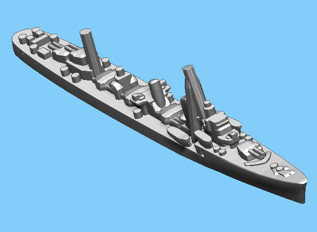 Japanese Shimakaze - Destroyer - 1:2400