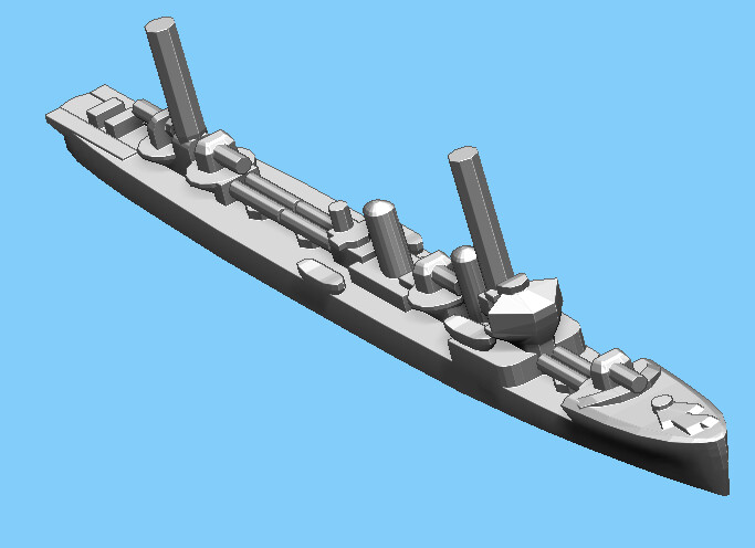 Japanese Kamikaze - Destroyer - 1:2400