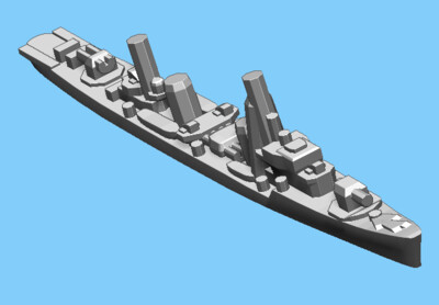 Japanese Matsu - Destroyer - 1:1800