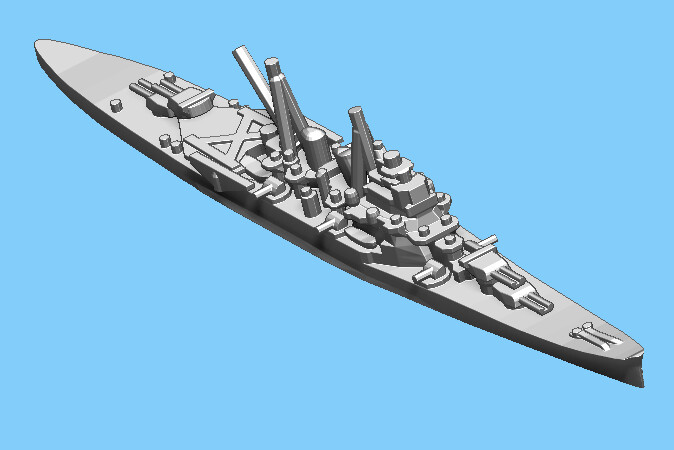 Japanese Takao Maya - Cruiser - 1:2400
