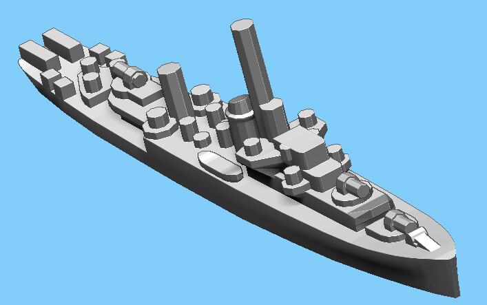 US Tacoma - Destroyer - 1:1800