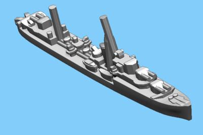 British L Class - Destroyer - 1:1800