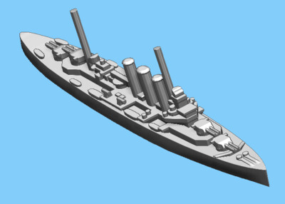 HMAS Australia - Cruiser - 1:1800