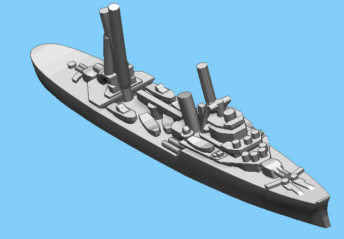 Japanese Katori - Cruiser - 1:2400