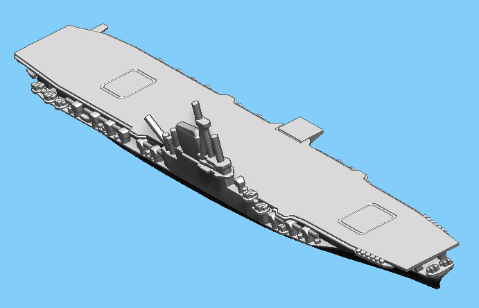 US Midway - Carrier - 1:2400