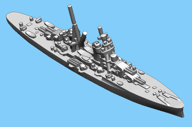 Italian Zara - Cruiser - 1:1800