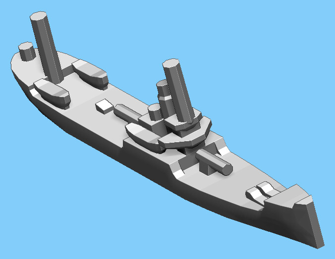 French Arras - Destroyer - 1:1800