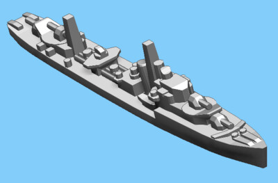 British S Class - Destroyer - 1:1800